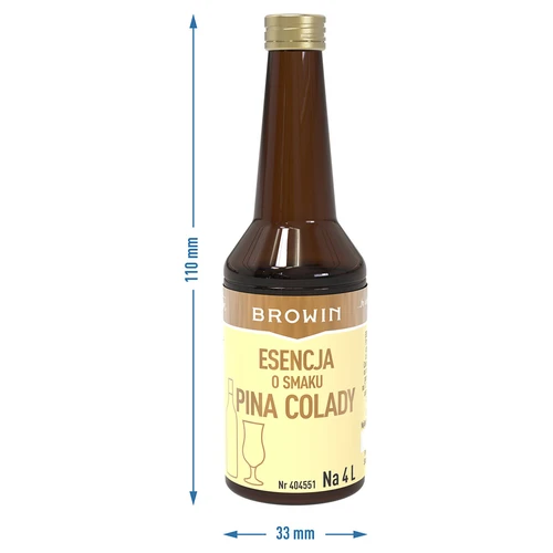 Pina Colada skonio esencija, skirta 4 l – 40 ml - 8
