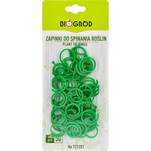 Plastikiniai segtukai augalams tvirtinti, mišrus komplektas, 50 vnt. - 3