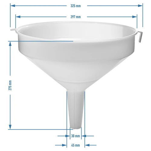 Plastikinis piltuvas Ø 30 cm - 3