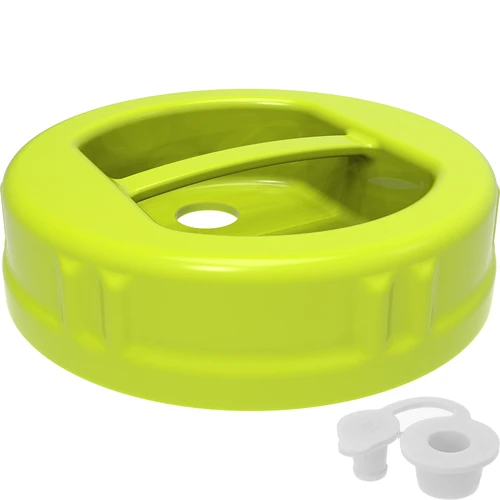 Plastikinis twist-off dangtelis fi 100 su anga ir kamščiu - 2