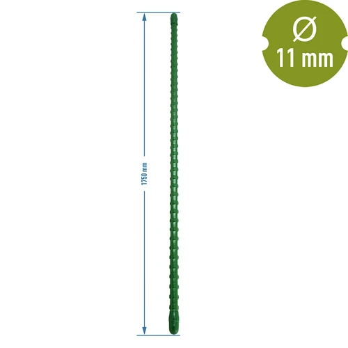 Plieninė atraminė lazdelė su PE danga 1,75 m x 11 mm - 2