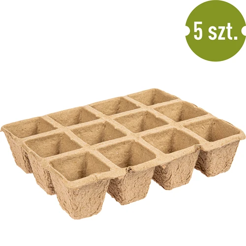 Popieriniai vazonėliai 4,5 x 5 x 4,5, rinkinys 5 vnt. - 3