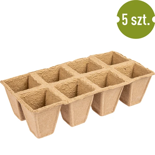 Popieriniai vazonėliai 6 x 6 x 6, 5 vnt. rinkinys - 3