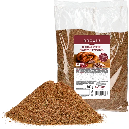Prieskonių ir žolelių mišinys kaimiškai dešrai, 500 g - 2