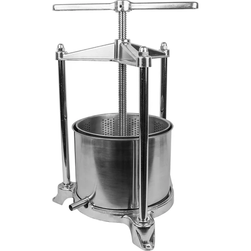 Rėminis vaisių presas - nerūdijančio plieno, 5 l
