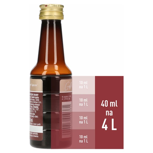 Reserve Brandy skonio esencija, 40 ml, skirta 4 l - 5
