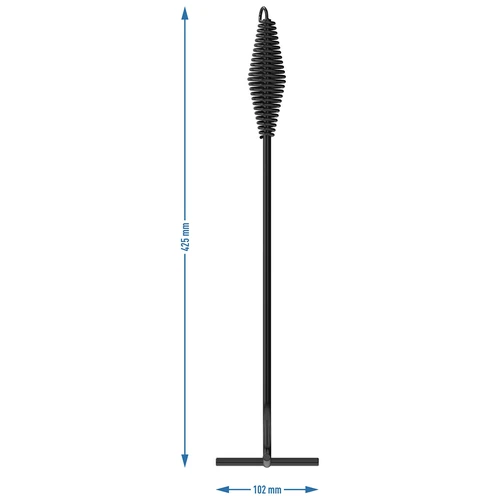 Rinkinys: laužavietė Ø 58 cm ir žarsteklis-laikiklis katiliukui arba ketinio puodo dangčiui - 9