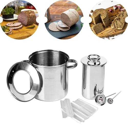 Rinkinys su vandens apvalkalu – 1,5 kg kumpio virimo indas + puodas - 7