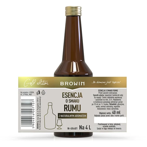 Romo skonio esencija, skirta 4 l alkoholio – 40 ml - 6