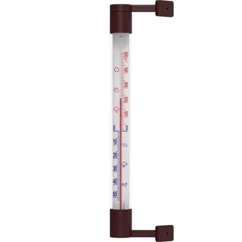 Rudas lauko termometras (nuo -50 °C iki +50 °C) 22 cm