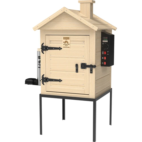 Rūkykla 115 l dragON Wood 60E, medinė, su elektriniu kaitinimo moduliu ir valdikliu - 2