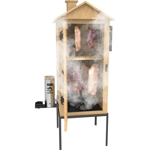 Rūkykla 200 L dragON Larch E21 - iš maumedžio, su elektriniu kaitinimo moduliu ir valdikliu - 8