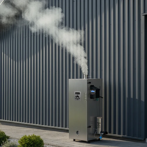 Rūkykla dragON plieninė 220 l, IQ – su Wi-Fi valdikliu - 16