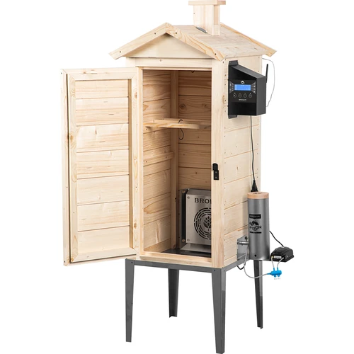 Rūkykla su Wi‑Fi, 200 l – dragON WOOD 100IQ su elektriniu šildymo moduliu ir valdikliu - 2