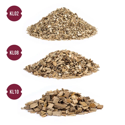 Rūkymo drožlės, alksnio ir buko, 15 kg, vidutinės KL8 - 2