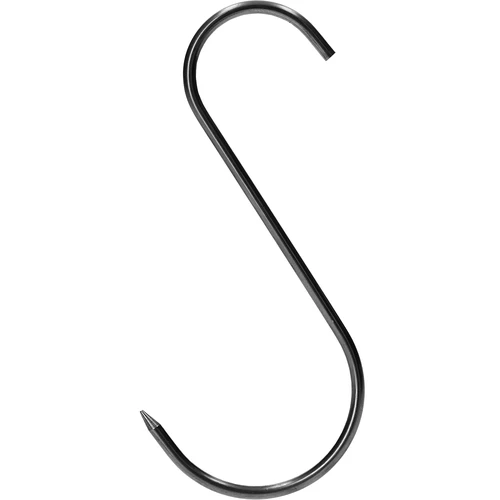 Rūkymo kabliai – S formos, aštriais galais, 4 mm x 150 mm, 15 vnt. - 4