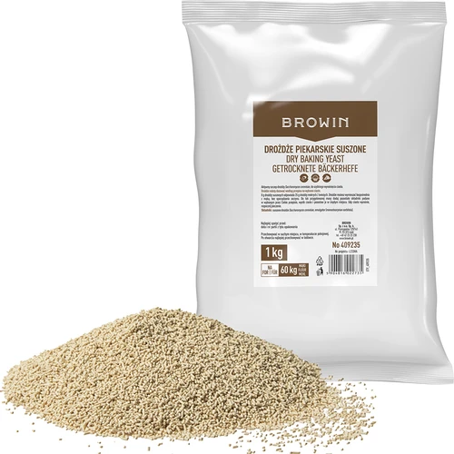 Sausos kepyklinės mielės, 1 kg