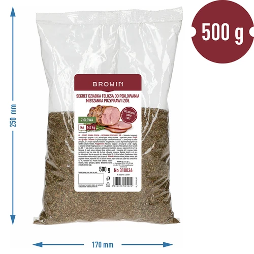Senelio Felikso paslaptis mėsos sūdymui – prieskonių ir žolelių mišinys, 500 g - 3