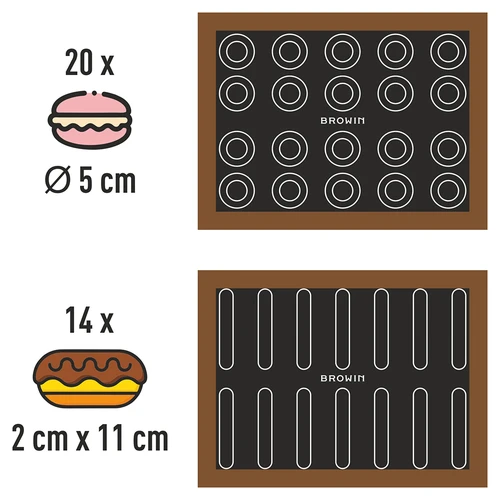Silikoninis kepimo kilimėlis - 8