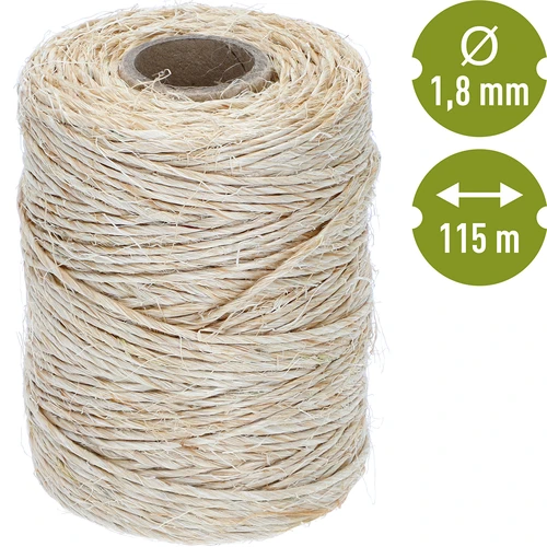 Sizalio virvė 1,8 mm/115 m/250 g - 4