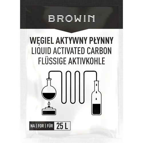 Skysta aktyvuota anglis, skirta 25 l, 140 g