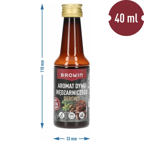 Skystas rūkymo dūmų aromatas – ąžuolinis, 40 ml - 3