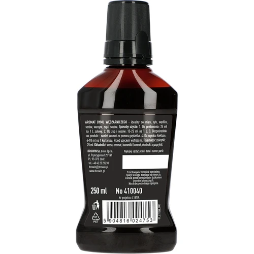 Skystas rūkymo dūmų aromatas, skirtas 20 kg, 250 ml - 2