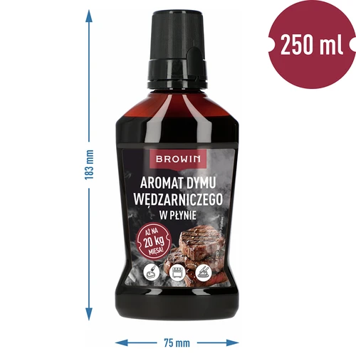 Skystas rūkymo dūmų aromatas, skirtas 20 kg, 250 ml - 4