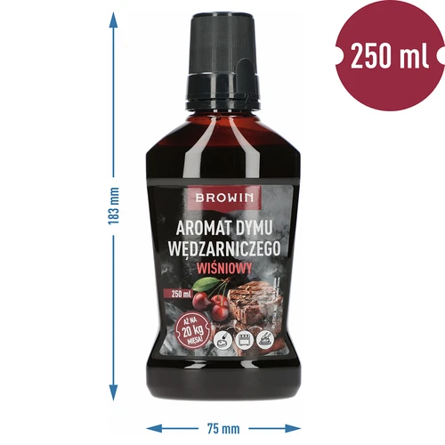 Skystas rūkymo dūmas – vyšnių, 250 ml - 4