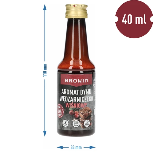 Skysti rūkymo dūmai – vyšnių medienos, 40 ml - 3