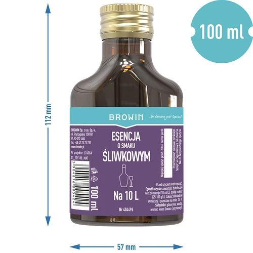 Slyvų skonio esencija 100 ml - 6