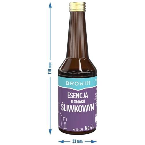 Slyvų skonio esencija, skirta 4 L alkoholio, 40 ml - 7