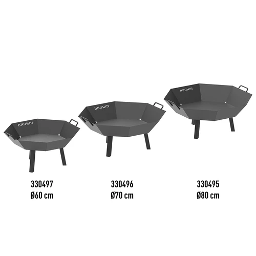 Sodo laužavietė ø 70 cm - loftinio stiliaus - 21
