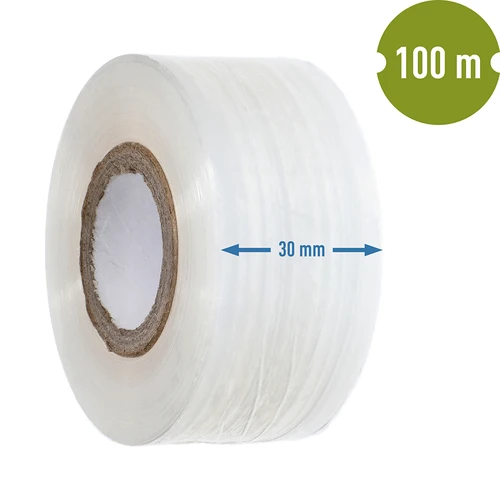 Sodo skiepijimo juosta, skaidri, 100 m x 3 cm - 3