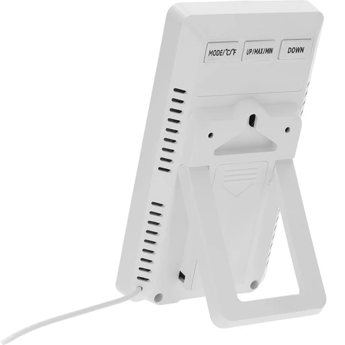 Soens prekės ženklo elektroninis termometras – su zondu, baltas - 4