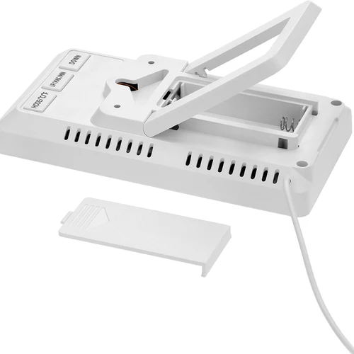 Soens prekės ženklo elektroninis termometras – su zondu, baltas - 5