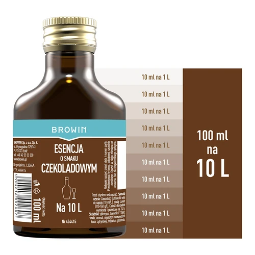 Šokoladinio skonio esencija 100 ml, skirta 10 L - 4