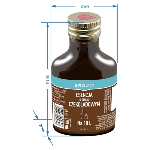 Šokoladinio skonio esencija 100 ml, skirta 10 L - 5