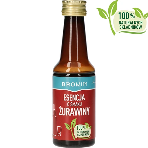 Spanguolių skonio esencija iki 4 L – 40 ml