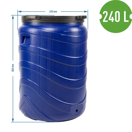Statinė rauginiams 240 L mėlyna - 9
