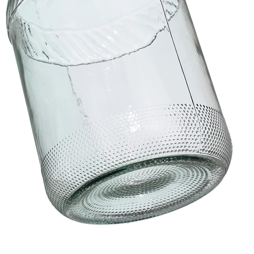 Stiklainis 10 L su plastikiniu dangčiu - 3