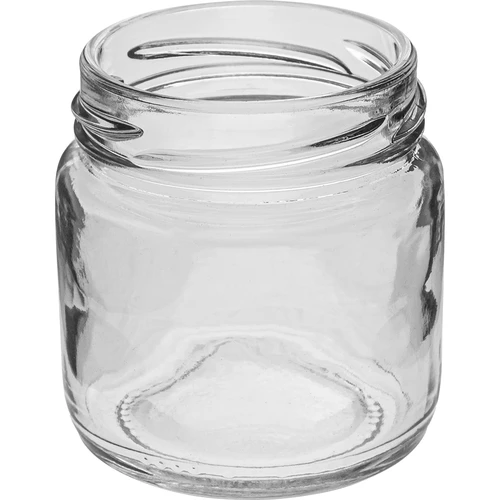 Stiklainis TO 106 ml su spalvotu dangteliu fi 53 - 6 vnt. - 4