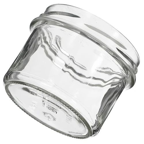 Stiklainis TO 235 ml su spalvotu užsukamu dangteliu fi82 - 6 vnt. - 4