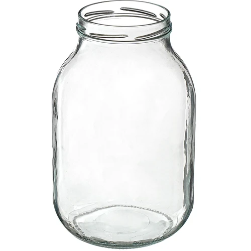 Stiklainis TO 3 l ir dangtelis fi 100 su rankena - 2