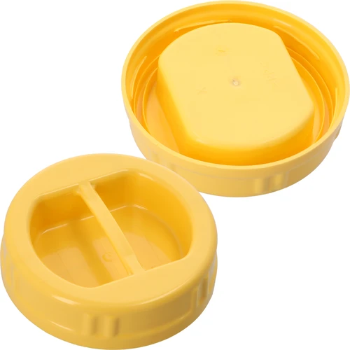 Stiklainis TO 4 l, žnyplės ir plastikinis užsukamas dangtelis fi 100, su rankena - 5