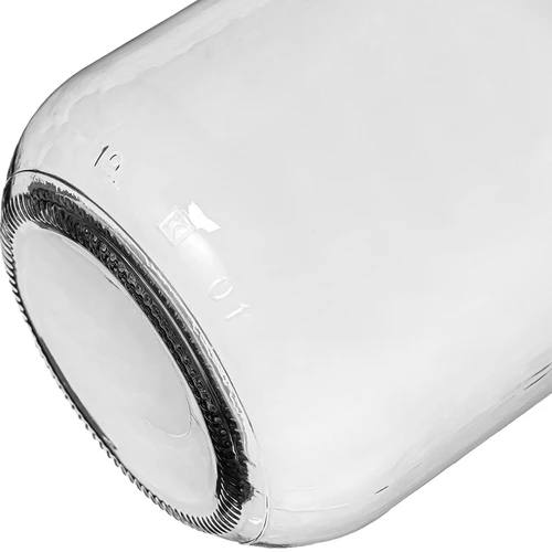 Stiklainis TO 4 l, žnyplės ir plastikinis užsukamas dangtelis fi 100, su rankena - 4