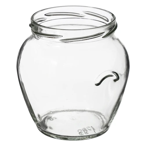 Stiklainis TO Amfora 580 ml su spalvotu užsukamu dangteliu fi82/6 - 6 vnt. - 4