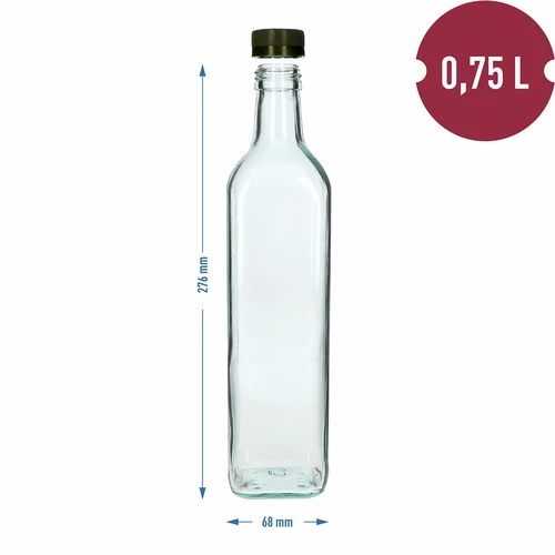 Marasca 750 ml butelis su užsukamu kamšteliu, 1 vnt. - 4