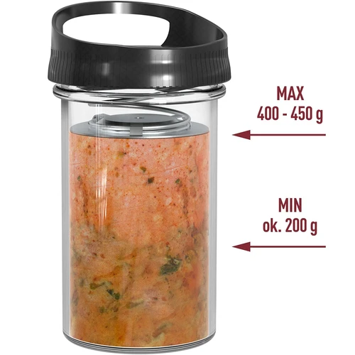 Stiklinis šinkovaras - rinkinys DUO, 2 x 450 g - 6