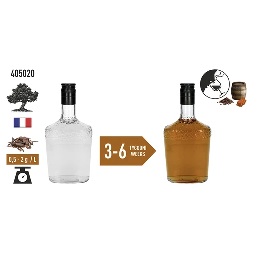 Stipriai paskrudintos ąžuolo skiedros, 20 g - 6